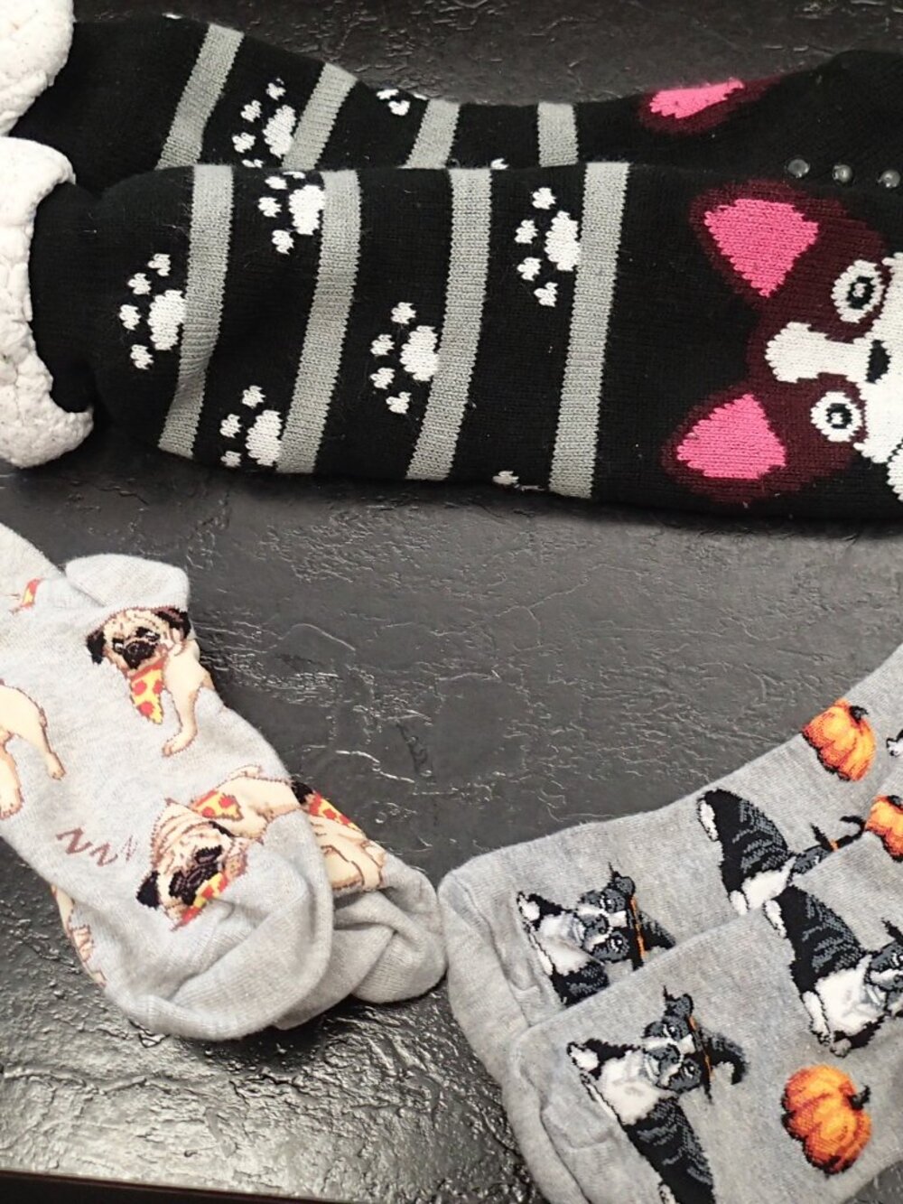 Men's Socks- Dog theme set of 3